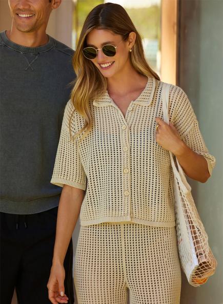 メッシュ ショートスリーブ サンブリーチ