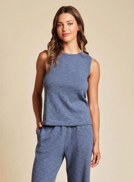 スラブ ダブルニット タンクトップ マリブコレクション