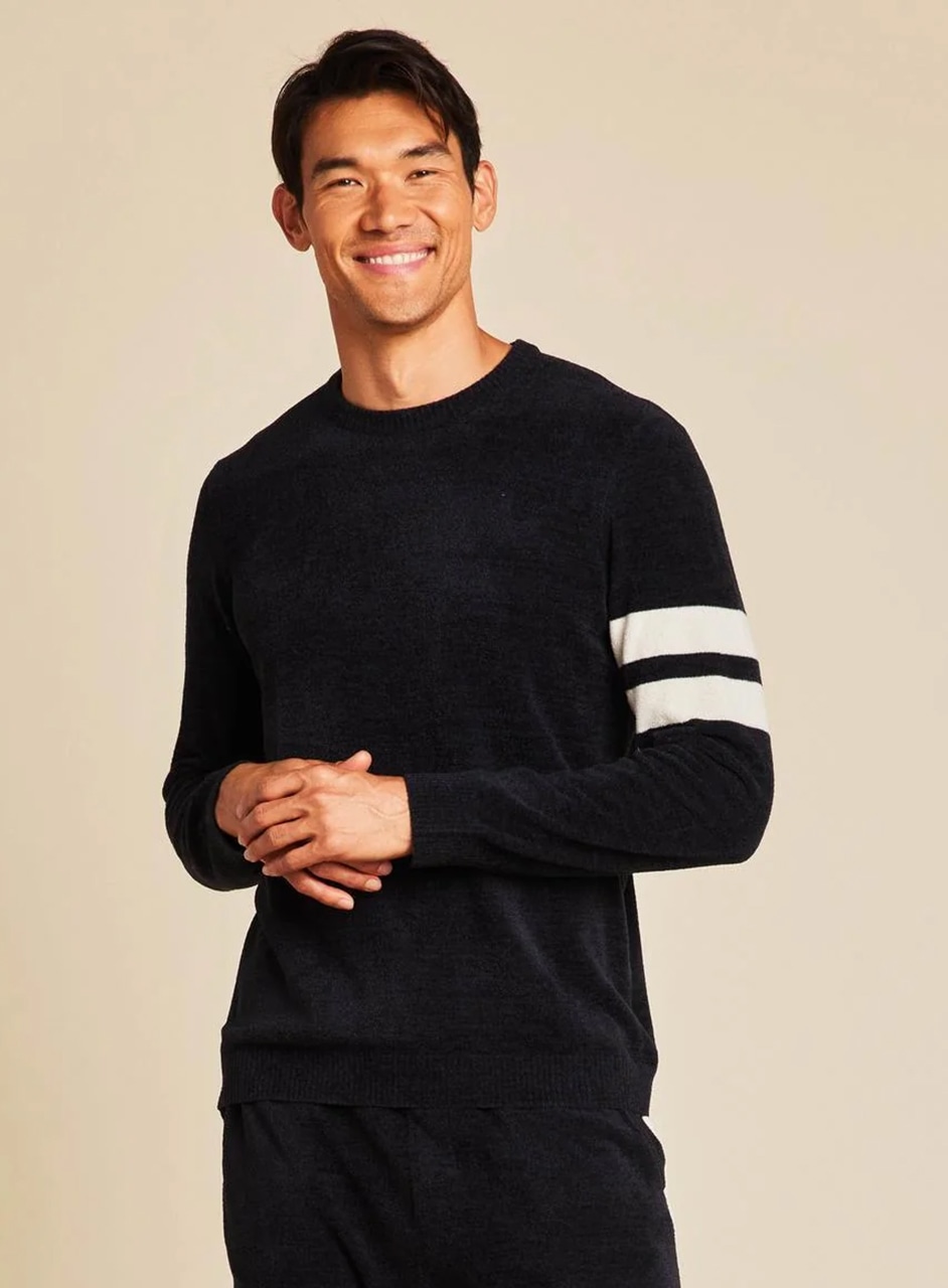 メンズ クルーネック プルオーバー コージーシックウルトラライト