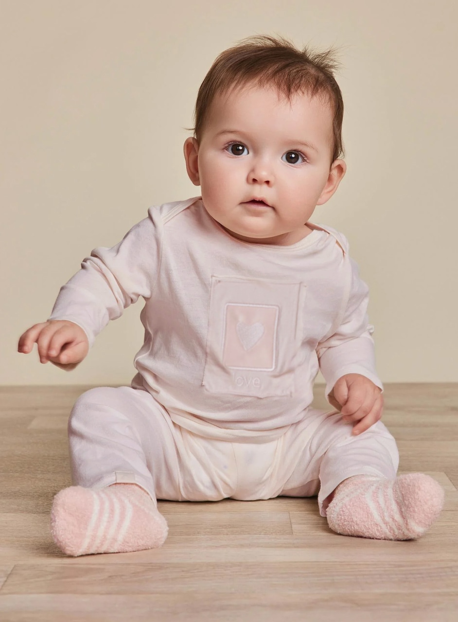 <セット>ヘリテージ オーガニック コットン ベビーセット マリブコレクション