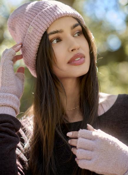 リブ ビーニー コージーシック