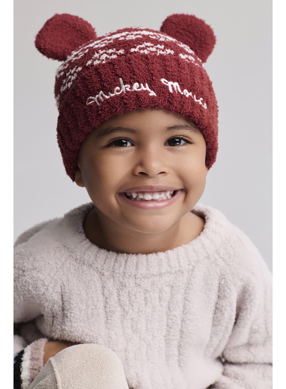 ディズニートドラー ミッキー フェアアイル ビーニー コージーシック