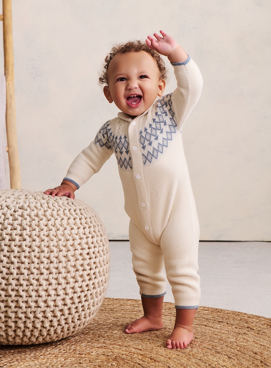 ベビー フェアアイル ロンパース コージーシックウルトラライト