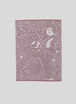 ヘンプ刺繍ブランケット スカラップ レシービング ブランケット コージーシック