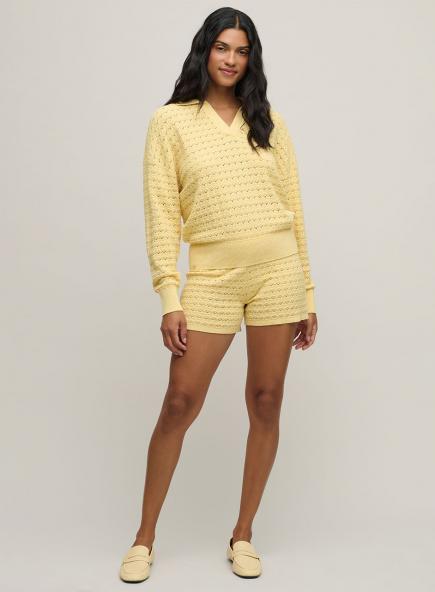 ヘザードコットン チューリップポインテールショートパンツ ヘザードコットン チューリップポインテールショートパンツ