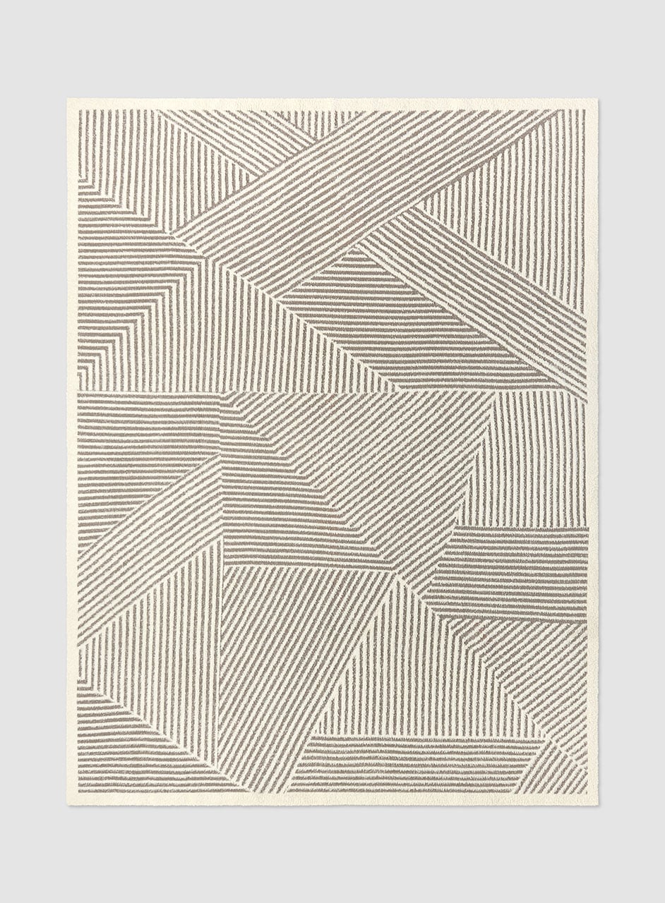 コットン リネア ミックス ストライプ スロー コージーシック