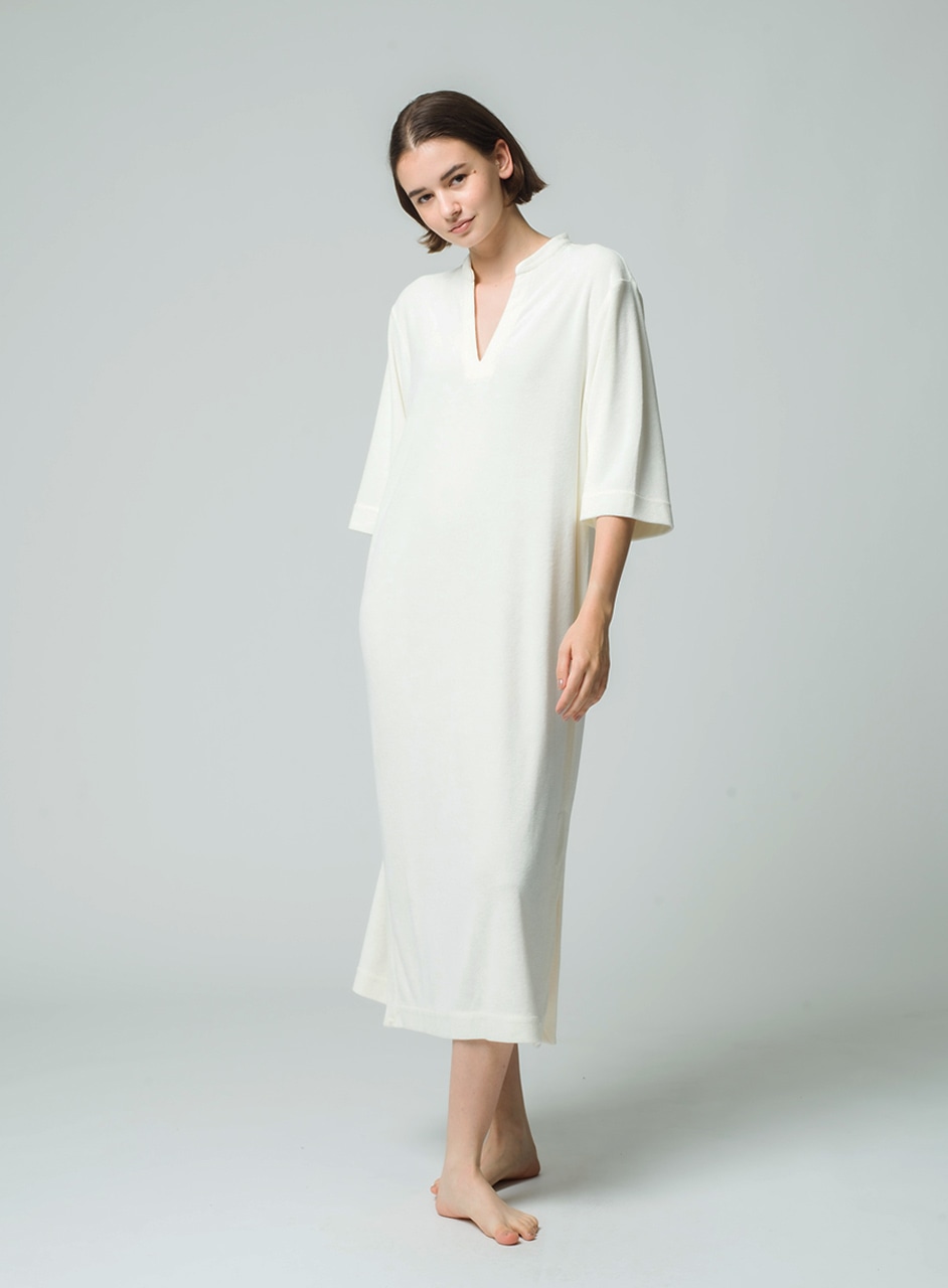 プラケット カフタンドレス コージーテリー