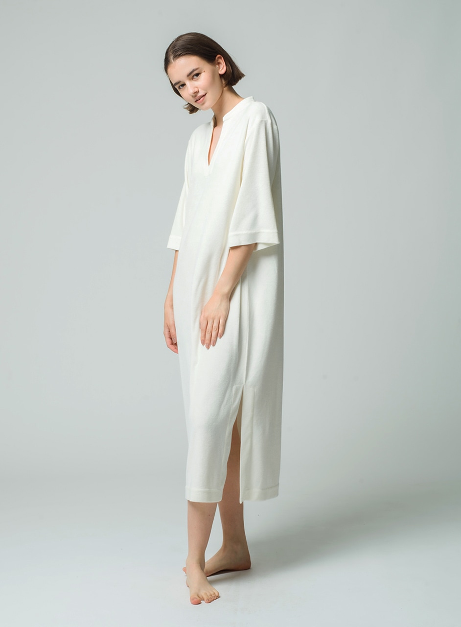 プラケット カフタンドレス コージーテリー