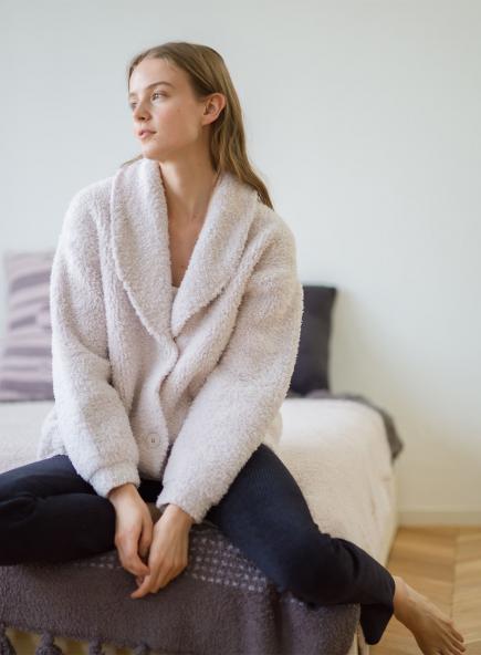 シャーリング ボタン ジャケット コージーシック シャーリング ボタン ジャケット コージーシック