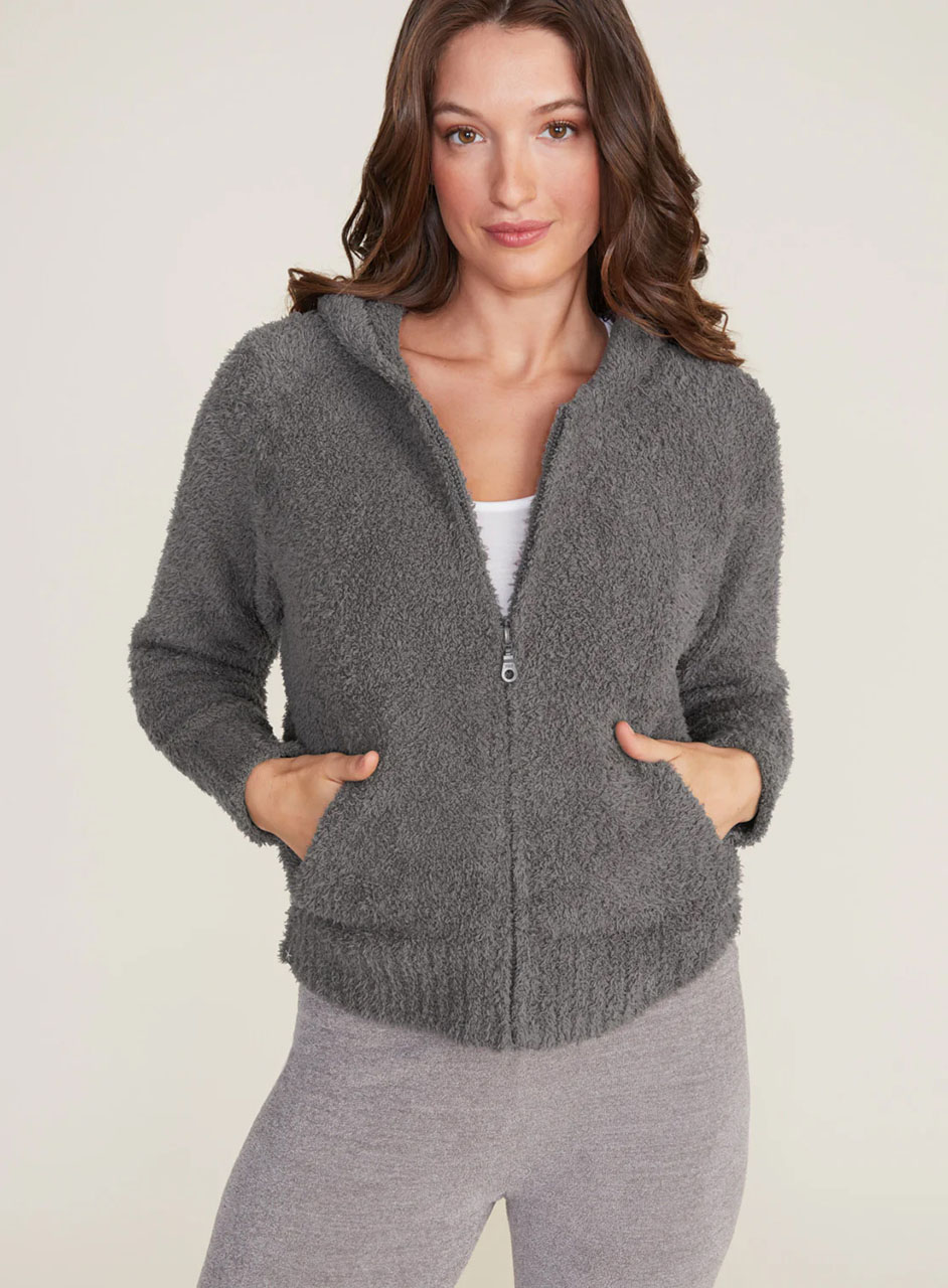 リラックス ジップアップ フーディー コージーシック