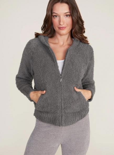 リラックス ジップアップ フーディー コージーシック