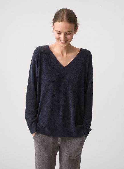 Vネック ハイロー プルオーバー    コージーシックウルトラライト