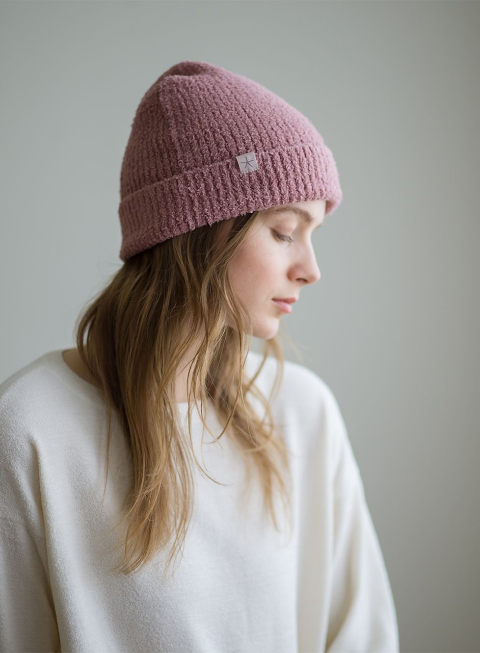 【ウィメンズ】リブ ビーニー コージーシック