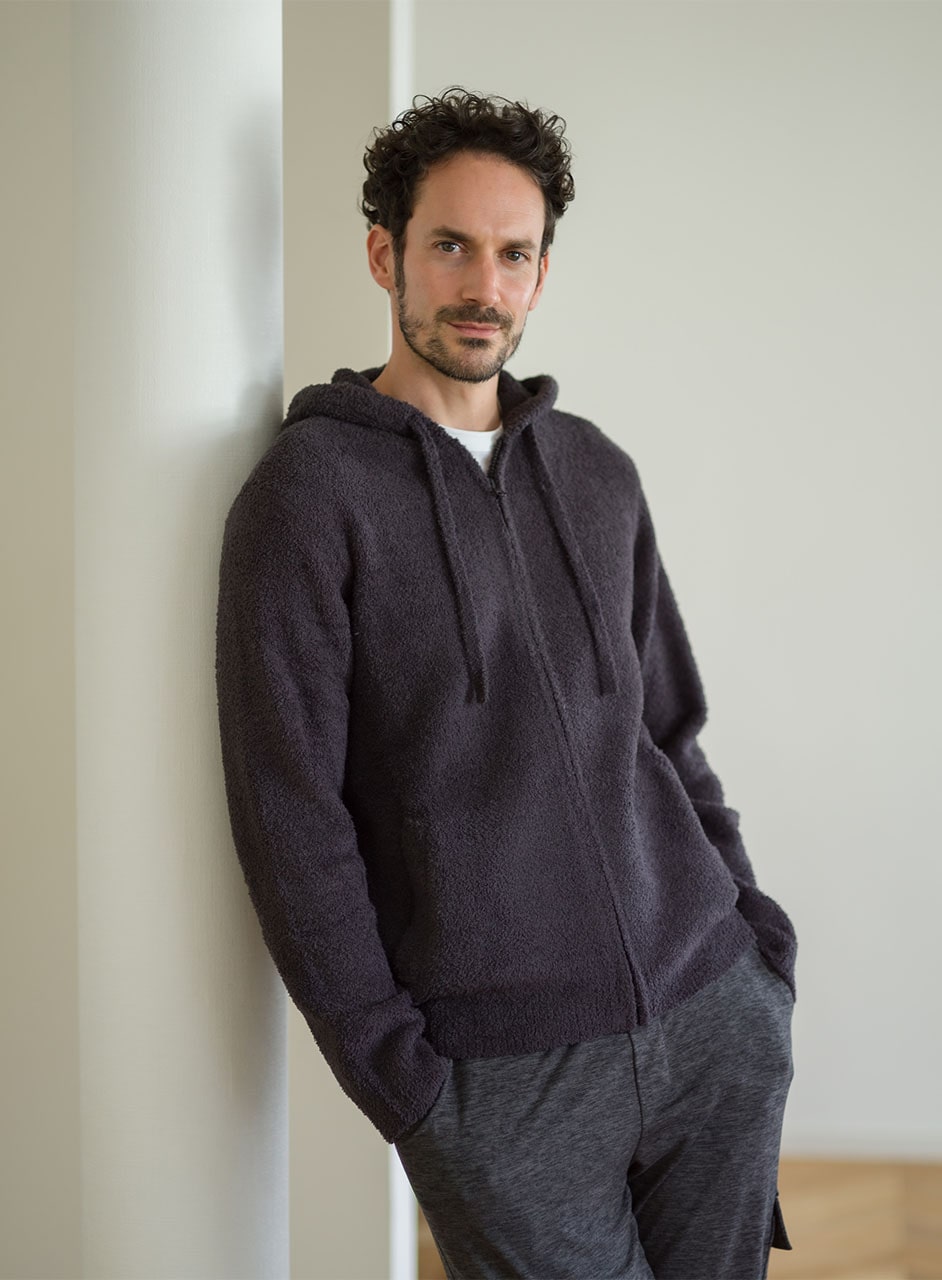 ジップ フーディー コージーシック