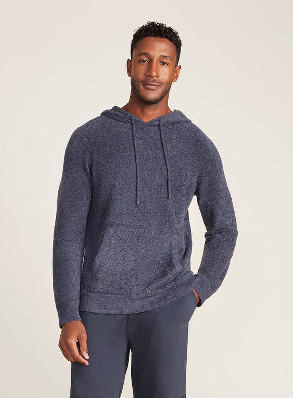 メンズ プルオーバー フーディー コージーシックライト