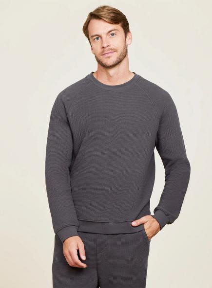 ワッフルニット ラグラン プルオーバー マリブコレクション