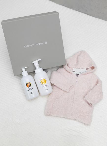 【GIFT】MammaBaby Baby Oil / Baby Soap & Hoodie 6-12month PINK 【GIFT】MammaBaby Baby Oil / Baby Soap & Hoodie 6-12month PINK