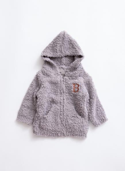 ＜予約＞【イニシャル刺繍】インファント フーディー Sサイズ コージーシック