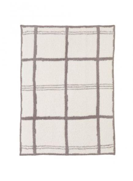 グリッドプレイド ストローラーブランケット コージーシック